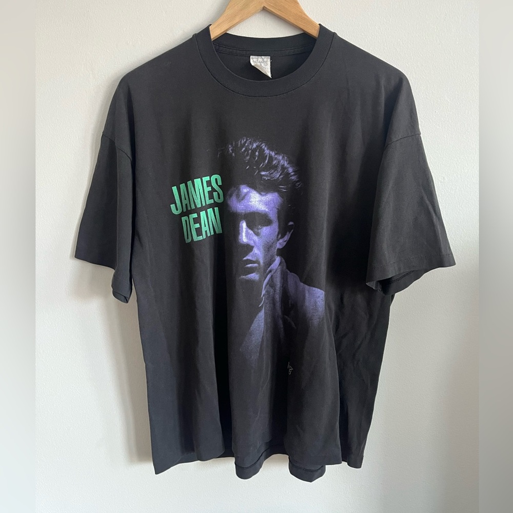 Vintage James Dean T-Shirt / Memorial Foundation / 1982